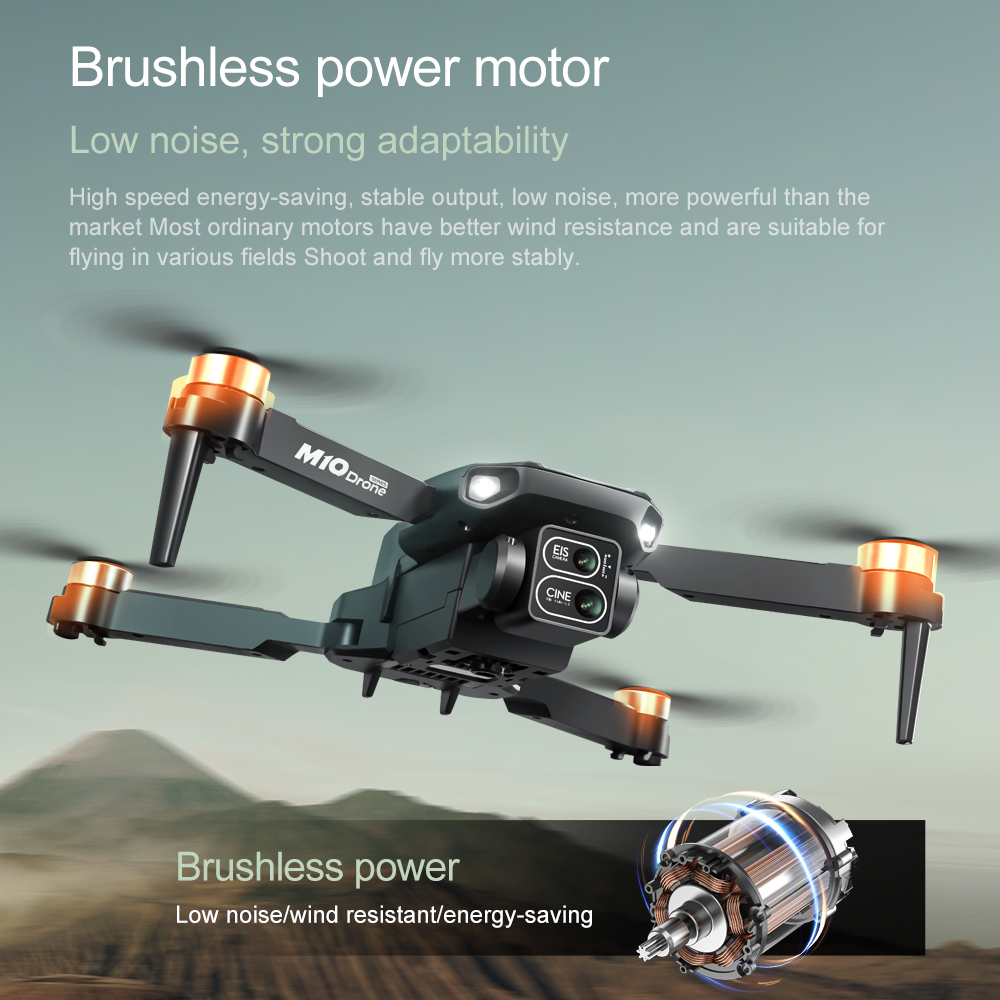 Drone Originale M10 4K 5G HD c - Drone Gimbal Brushless recensione e prezzo