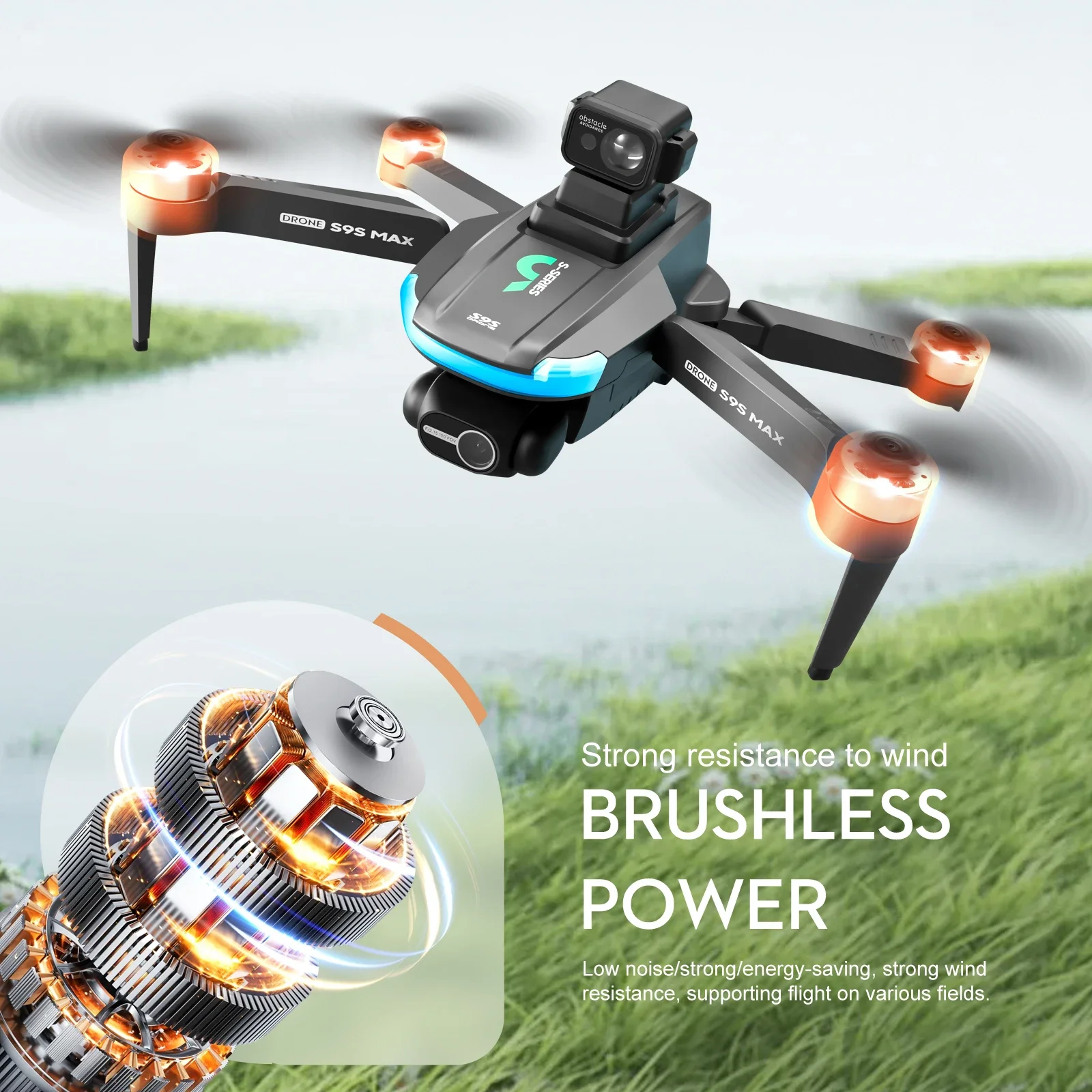 NUOVO S9S MAX MINI Drone 4K 2  - Drone Gimbal 2 Axis recensione e prezzo