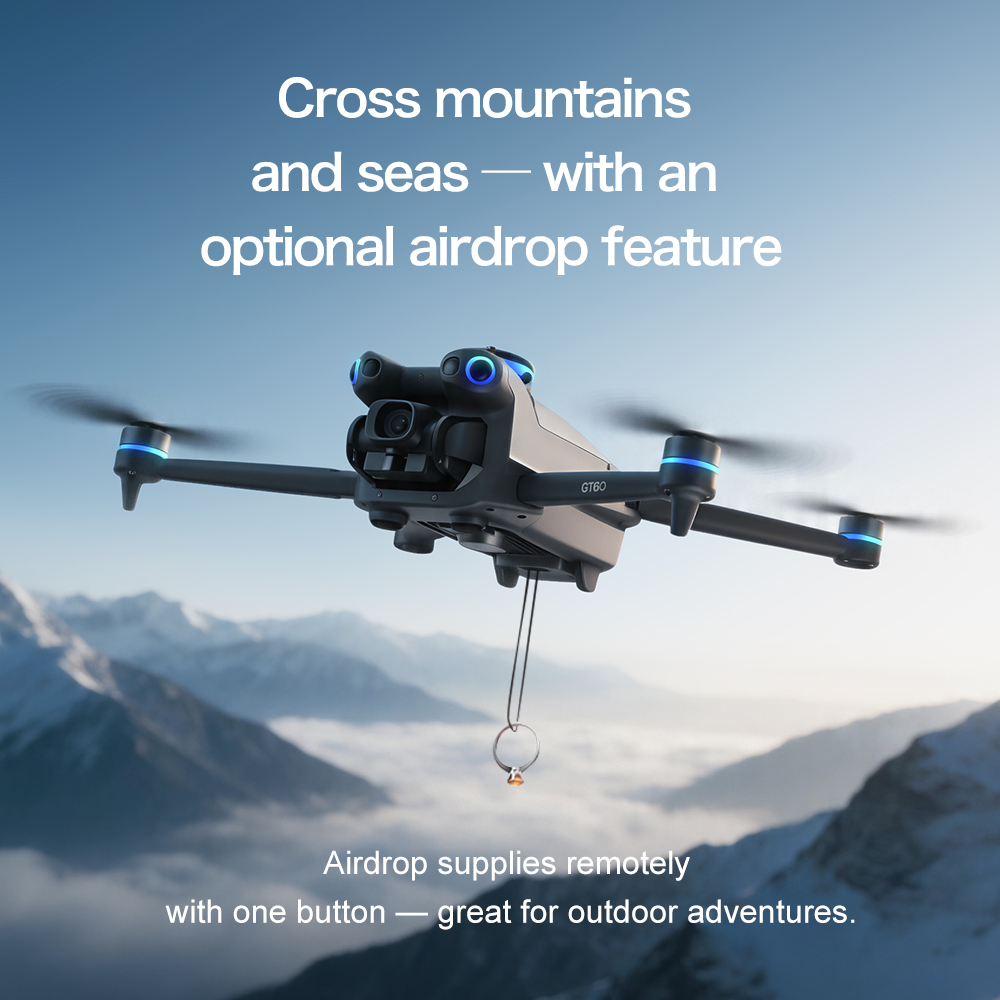Drone Originale GT60 GPS Piegh - Drone Gimbal Brushless recensione e prezzo
