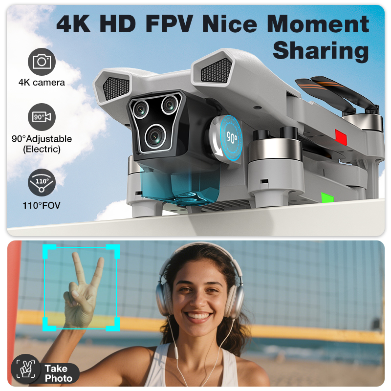 NUOVO Drone L017 Pro Brushless - Drone Gimbal 2 Axis recensione e prezzo